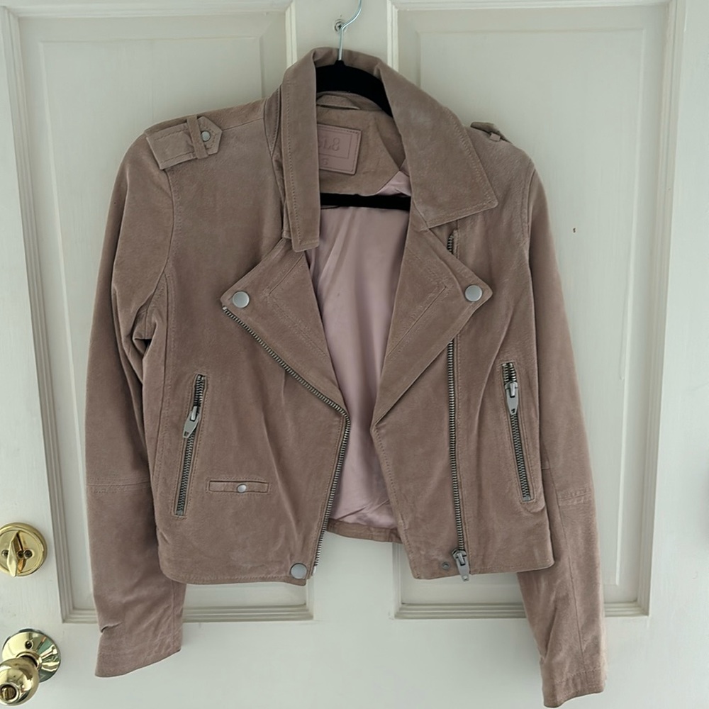 Blank NYC suede coat